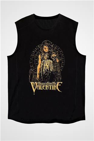 Bullet for My Valentine Siyah Unisex Kolsuz Tişört