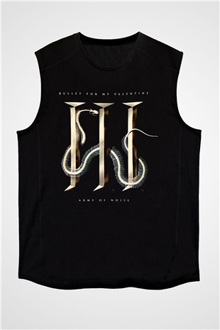 Bullet for My Valentine Siyah Unisex Kolsuz Tişört