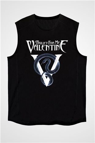 Bullet for My Valentine Siyah Unisex Kolsuz Tişört