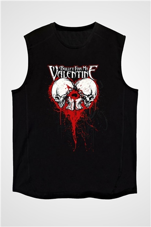 Bullet for My Valentine Siyah Unisex Kolsuz Tişört