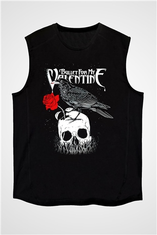 Bullet for My Valentine Siyah Unisex Kolsuz Tişört