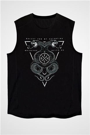 Bullet for My Valentine Siyah Unisex Kolsuz Tişört