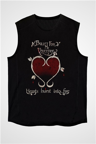 Bullet for My Valentine Siyah Unisex Kolsuz Tişört