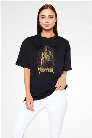 Bullet for My Valentine Siyah Unisex Oversize Tişört T-Shirt
