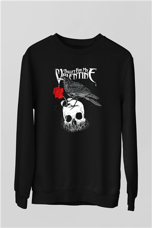 Bullet for My Valentine Siyah Unisex Sweatshirt