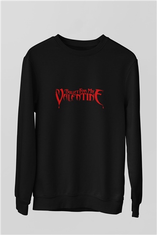 Bullet for My Valentine Siyah Unisex Sweatshirt