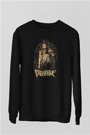 Bullet for My Valentine Siyah Unisex Sweatshirt