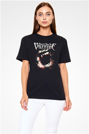 Bullet for My Valentine Siyah Unisex Tişört T-Shirt - TişörtFabrikası