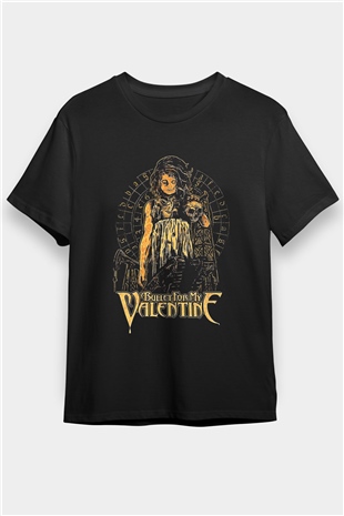 Bullet for My Valentine Siyah Unisex Tişört T-Shirt - TişörtFabrikası