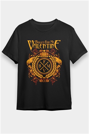 Bullet for My Valentine Siyah Unisex Tişört T-Shirt - TişörtFabrikası