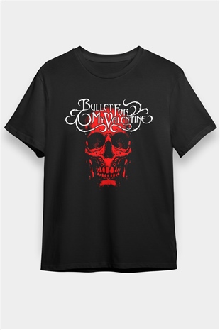 Bullet for My Valentine Siyah Unisex Tişört T-Shirt - TişörtFabrikası