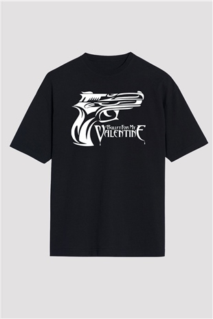 Bullet for My Valentine Siyah Oversize Tişört Oversize T-shirt - TişörtFabrikası