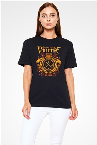 Bullet for My Valentine Siyah Unisex Tişört T-Shirt - TişörtFabrikası
