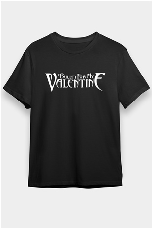 Bullet for My Valentine Siyah Unisex Tişört T-Shirt - TişörtFabrikası
