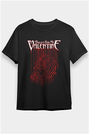 Bullet for My Valentine Siyah Unisex Tişört T-Shirt - TişörtFabrikası