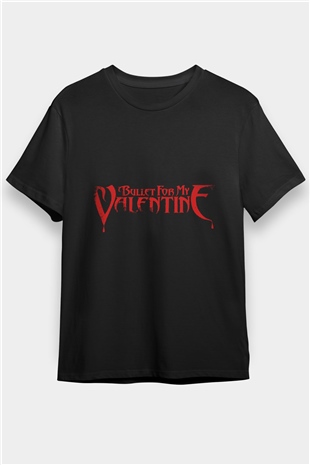 Bullet for My Valentine Siyah Unisex Tişört T-Shirt - TişörtFabrikası