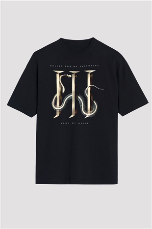 Bullet for My Valentine Siyah Oversize Tişört Oversize T-shirt - TişörtFabrikası