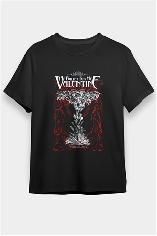 Bullet for My Valentine Siyah Unisex Tişört T-Shirt - TişörtFabrikası