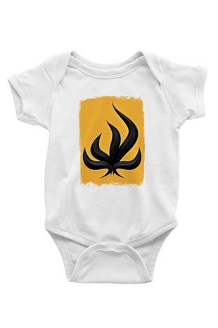 Bury Tomorrow Baskılı Unisex Beyaz Bebek Body - Zıbın