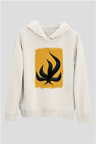Bury Tomorrow Baskılı Unisex Beyaz Hoodie