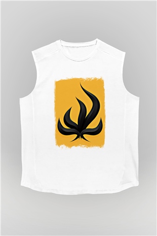 Bury Tomorrow Baskılı Unisex Beyaz Kolsuz Tişört