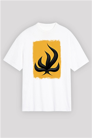 Bury Tomorrow Baskılı Unisex Beyaz Oversize Tişört