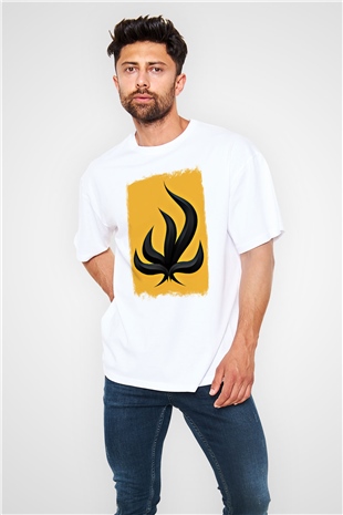 Bury Tomorrow Baskılı Unisex Beyaz Oversize Tişört