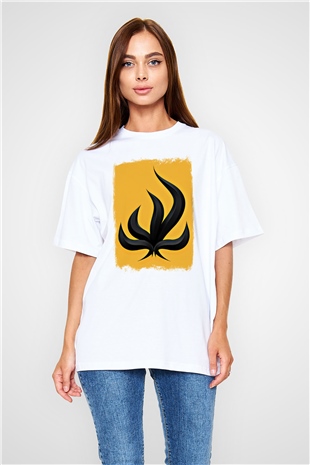 Bury Tomorrow Baskılı Unisex Beyaz Oversize Tişört