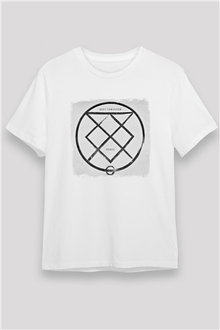 Bury Tomorrow Baskılı Unisex Beyaz Tişört