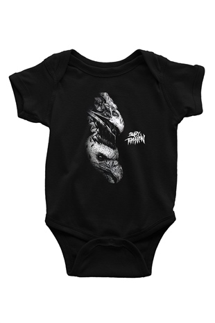 Bury Tomorrow Baskılı Unisex Siyah Bebek Body - Zıbın