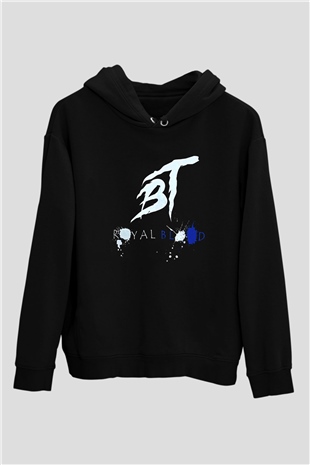 Bury Tomorrow Baskılı Unisex Siyah Kapüşonlu Sweatshirt