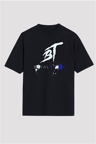 Bury Tomorrow Baskılı Unisex Siyah Oversize Tişört - Tshirt
