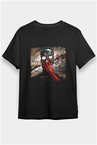Bury Tomorrow Baskılı Unisex Siyah Tişört