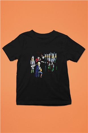 Burzum Baskılı Unisex Siyah Çocuk Tişört
