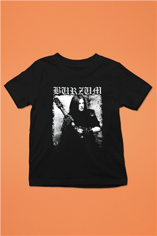 Burzum Siyah Unisex Çocuk Tişört