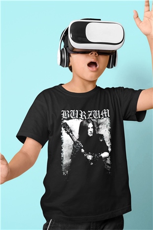 Burzum Siyah Unisex Çocuk Tişört