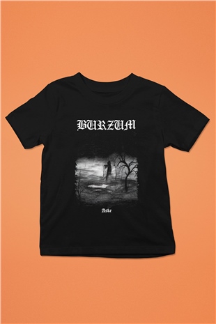 Burzum Siyah Unisex Çocuk Tişört