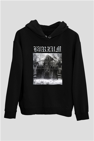 Burzum Siyah Unisex Hoodie