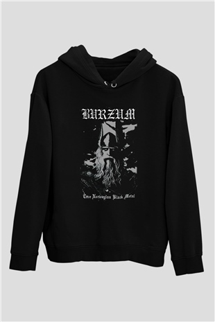 Burzum Siyah Unisex Hoodie