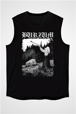 Burzum Siyah Unisex Kolsuz Tişört