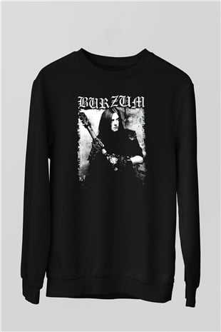 Burzum Siyah Unisex Sweatshirt