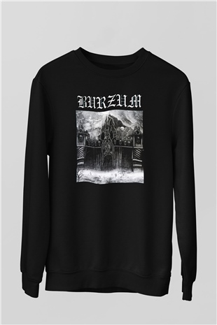 Burzum Siyah Unisex Sweatshirt