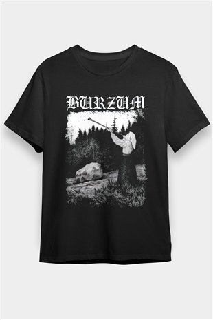 Burzum Siyah Unisex Tişört T-Shirt - TişörtFabrikası