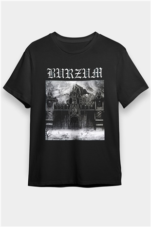 Burzum Siyah Unisex Tişört T-Shirt - TişörtFabrikası