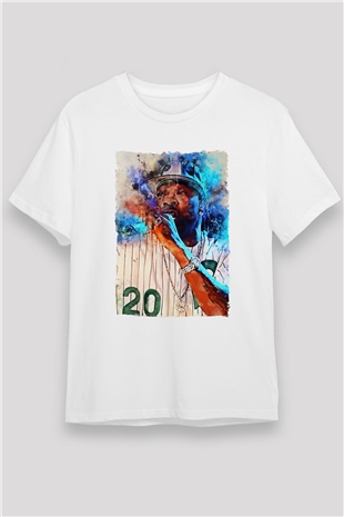 Busta Rhymes Beyaz Unisex Tişört T-Shirt - TişörtFabrikası