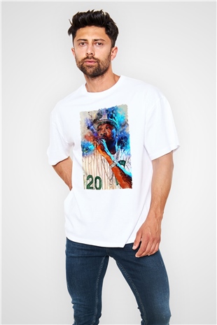 Busta Rhymes Beyaz Oversize Tişört Oversize T-shirt - TişörtFabrikası