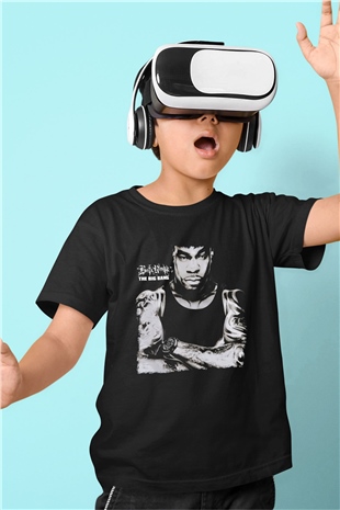 Busta Rhymes Siyah Unisex Çocuk Tişört