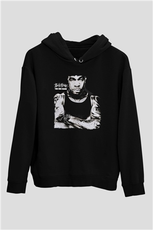 Busta Rhymes Siyah Unisex Kapüşonlu Sweatshirt