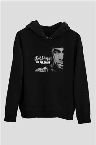 Busta Rhymes Siyah Unisex Kapüşonlu Sweatshirt