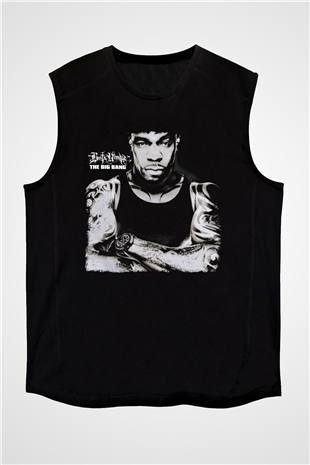 Busta Rhymes Siyah Unisex Kolsuz Tişört